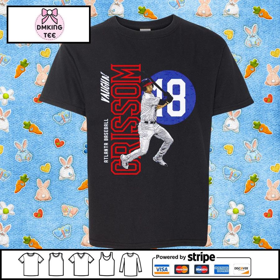 Vaughn Grissom Atlanta Vertical Baseball Shirt