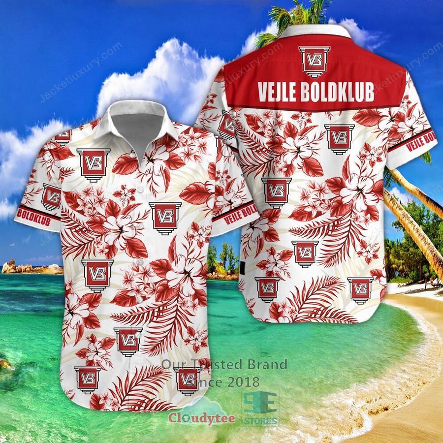 Vejle Boldklub Hawaiian Shirt, Shorts – LIMITED EDITION