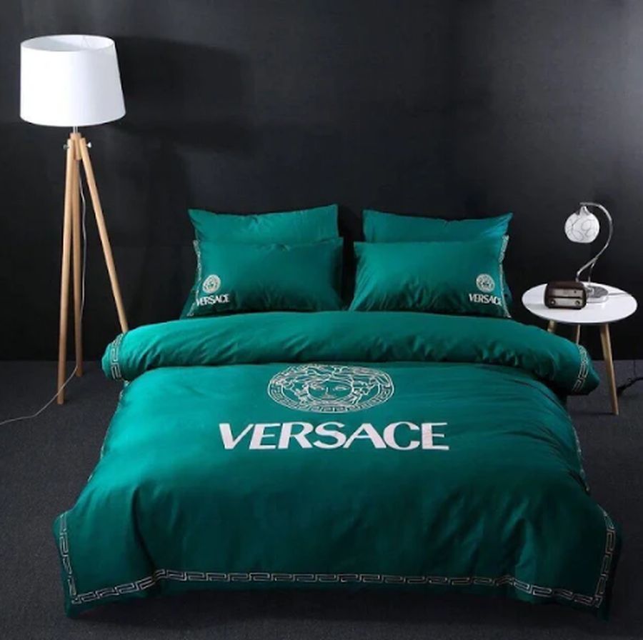 Versace Trendy Green Most Comfortable Bedding Set