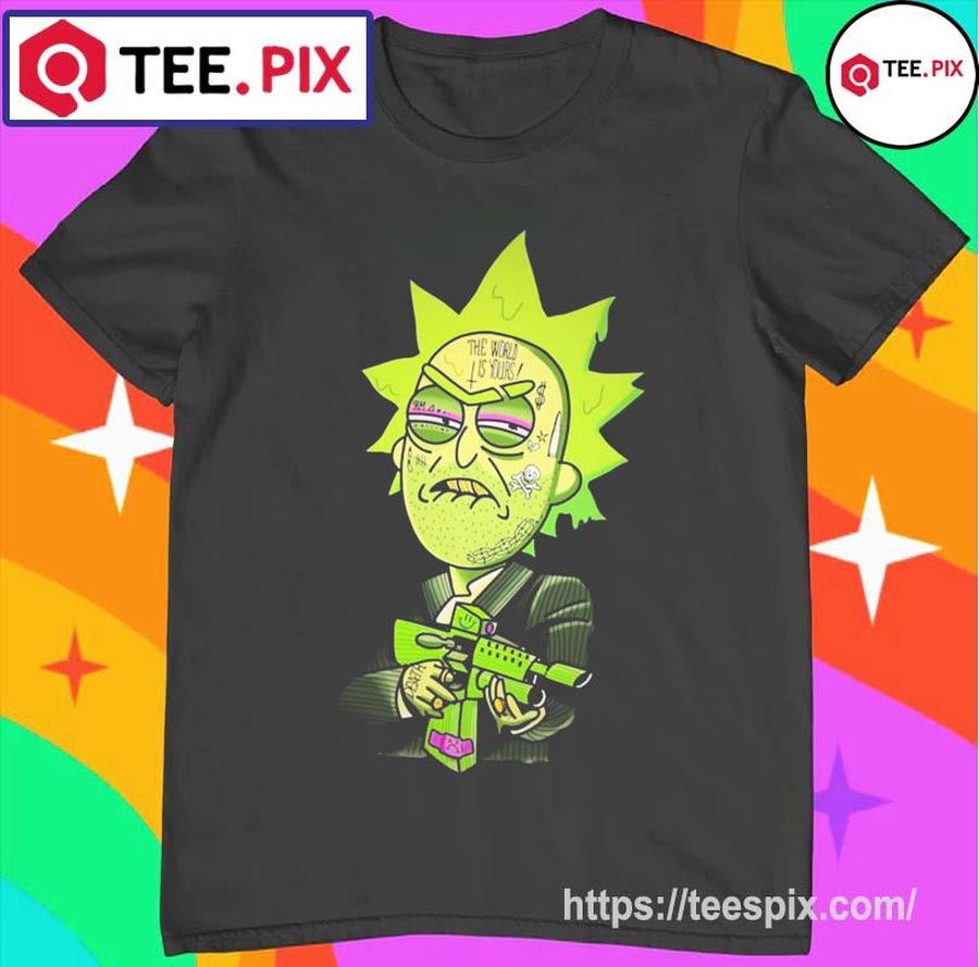 Villain Rick The World Is Yours Rick And Morty Shirt