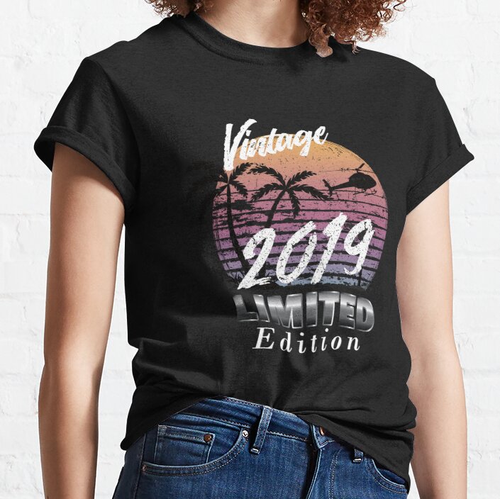 Vintage 2019 Limited Edition Classic T-Shirt