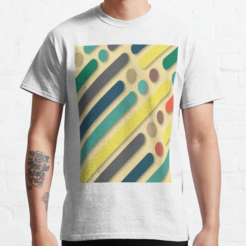 VINTAGE BACKGROUND Pop Art Classic T-Shirt