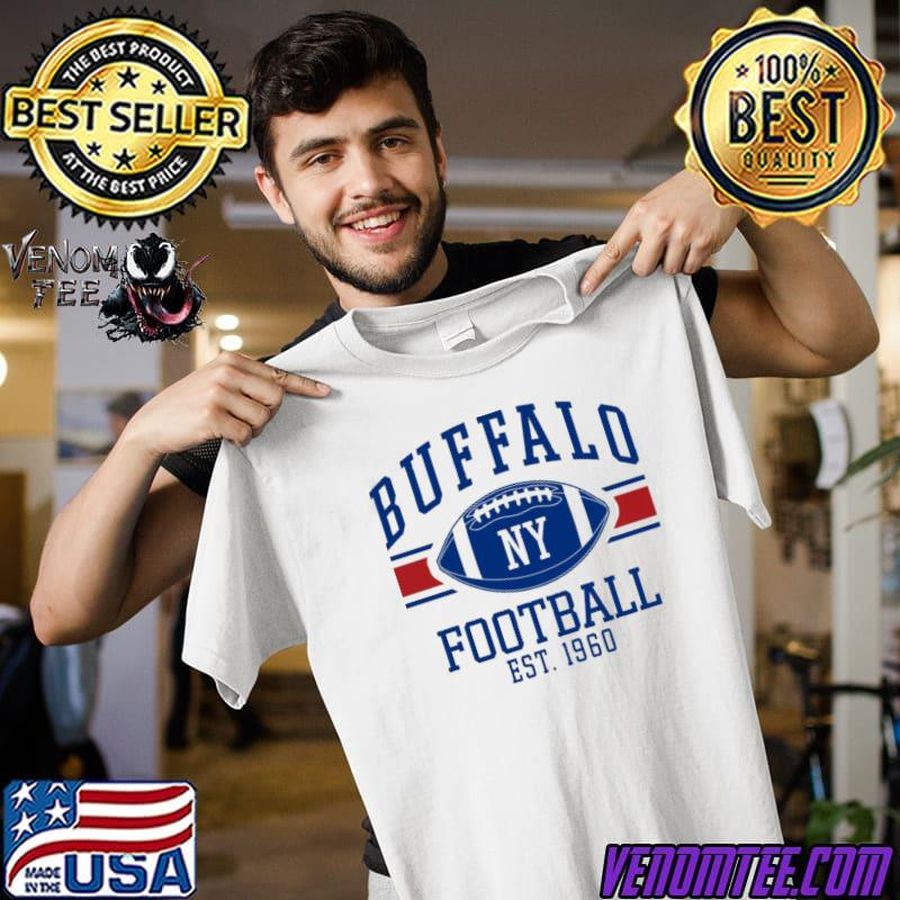 Vintage buffalo new york Football ny Buffalo Bills mafia sports est 1960 sport  shirt