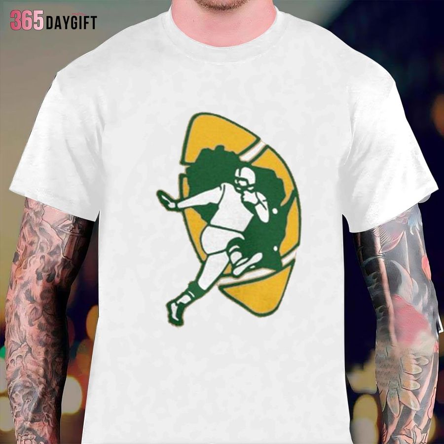 Vintage Football Packers Wordmark Green Bay Packers T-Shirt
