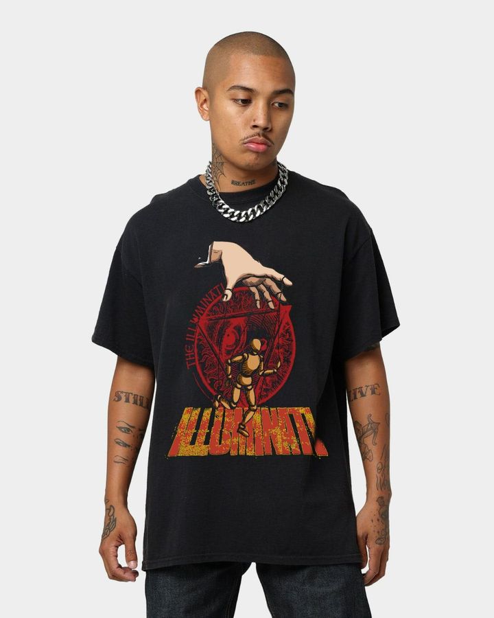 Vintage Illuminati All Seeing Eye T-Shirt