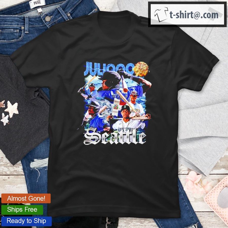 Vintage Julio Rodriguez MLB Mariners Baseball T-Shirt