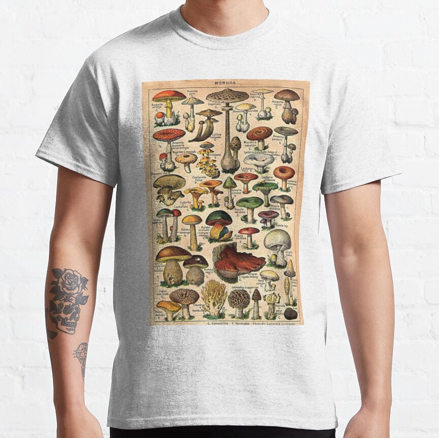Vintage Mushroom Classic T-Shirt