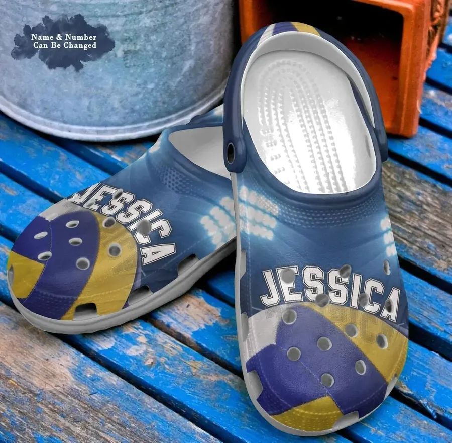 Volleyball Personalize Clog Custom Crocs Fashionstyle Comfortable For Women Men Kid Print 3D Personalized Volleyball Girl