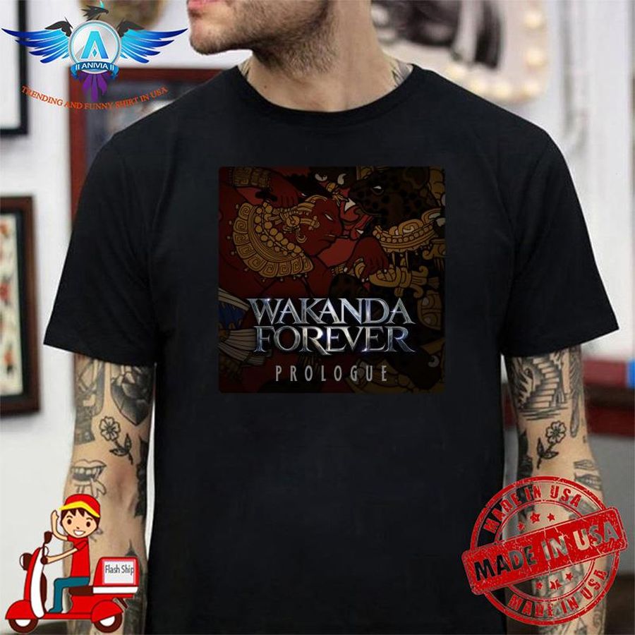 Wakanda forever prologue shirt