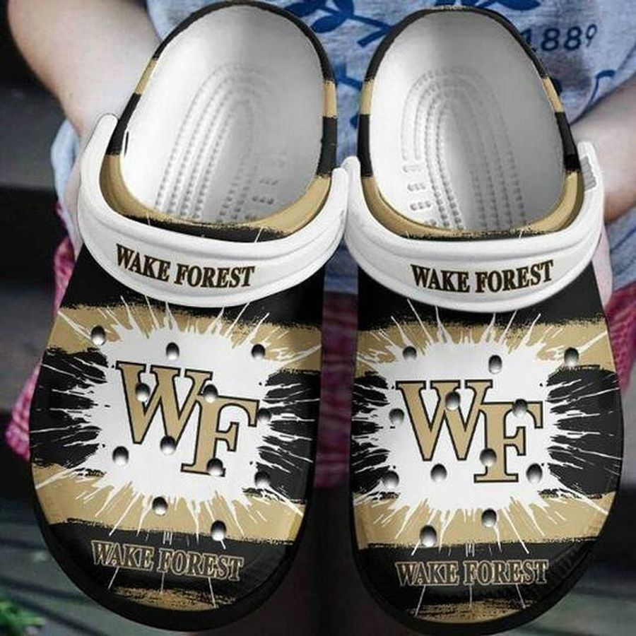 Wake Forest Demon Deacons Crocs Crocband Clog Comfortable Water Shoes