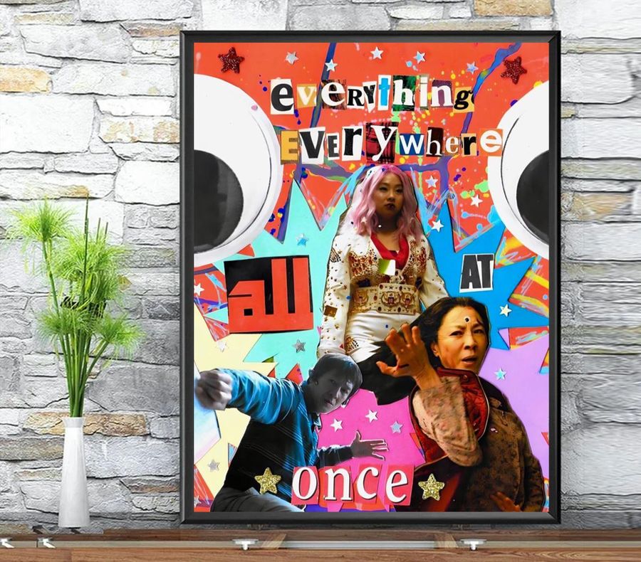 Wall Art Decor Everything Everywhere All At Once Poster 2022