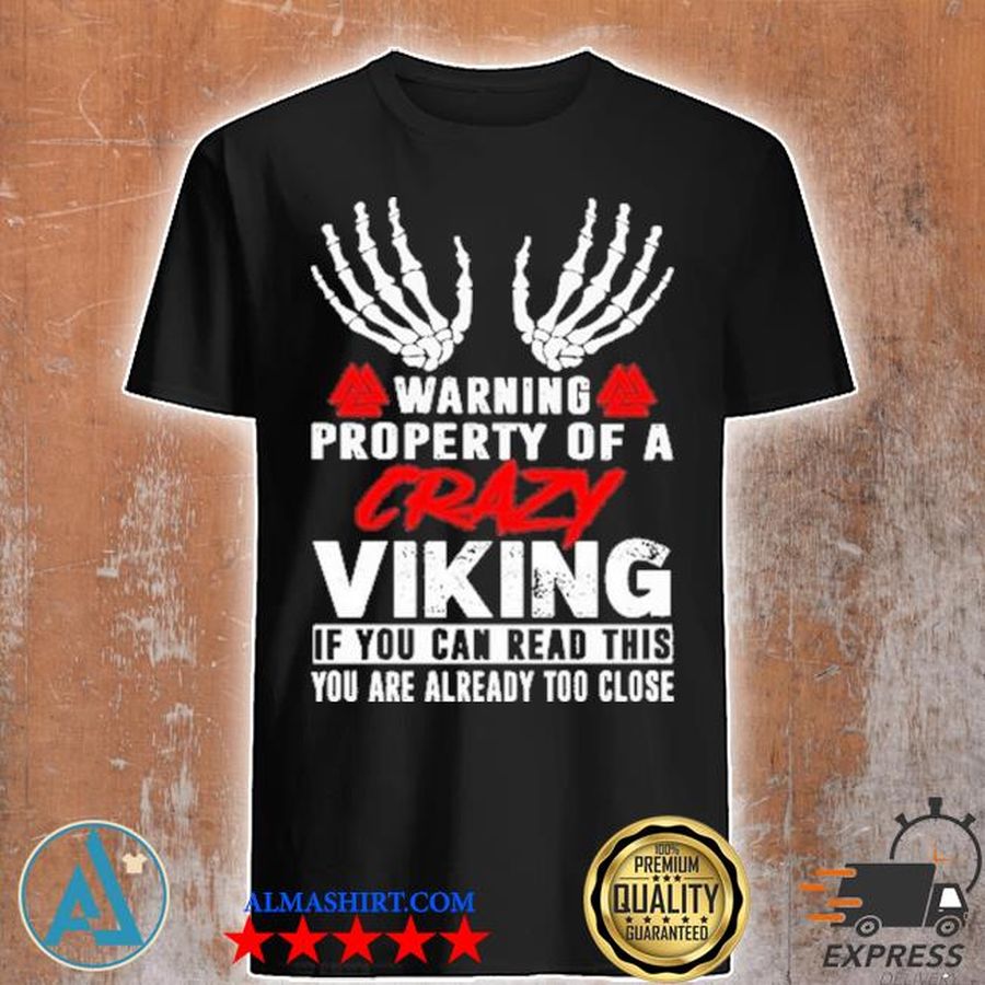 Warning property of a viking shirt