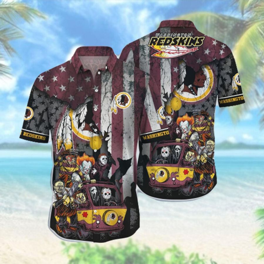 Washington Redskins Hawaii Hawaiian Shirts