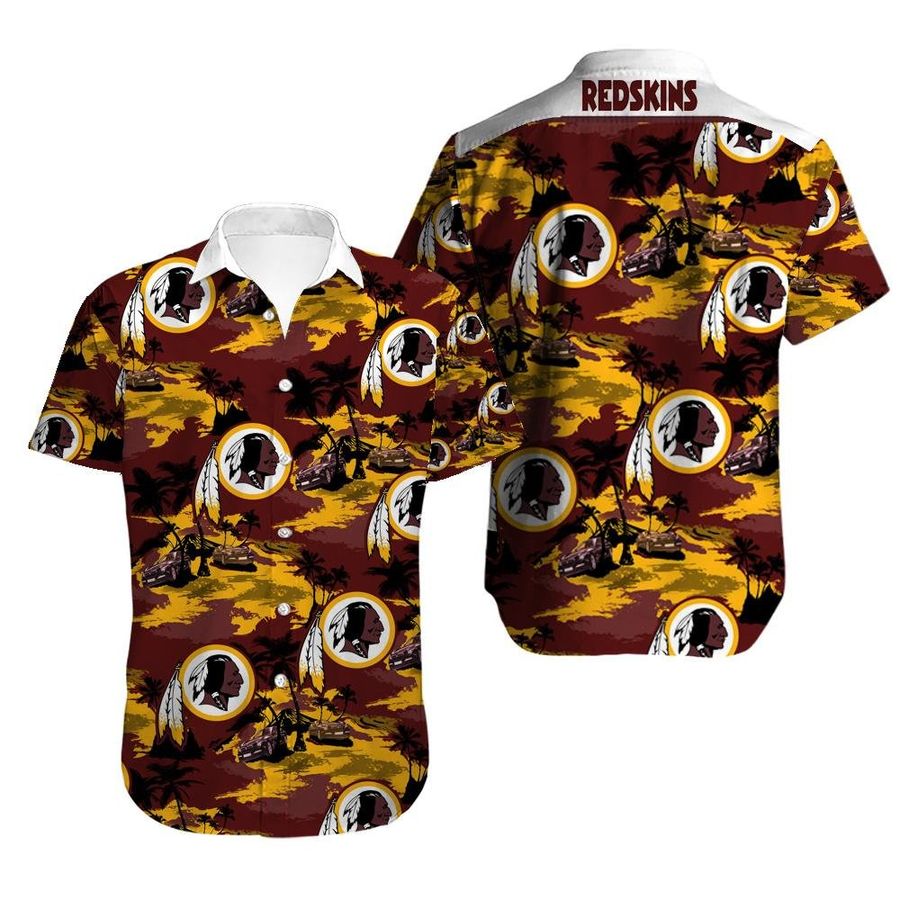 Washington Redskins Limited Edition Hawaiian Shirt N06