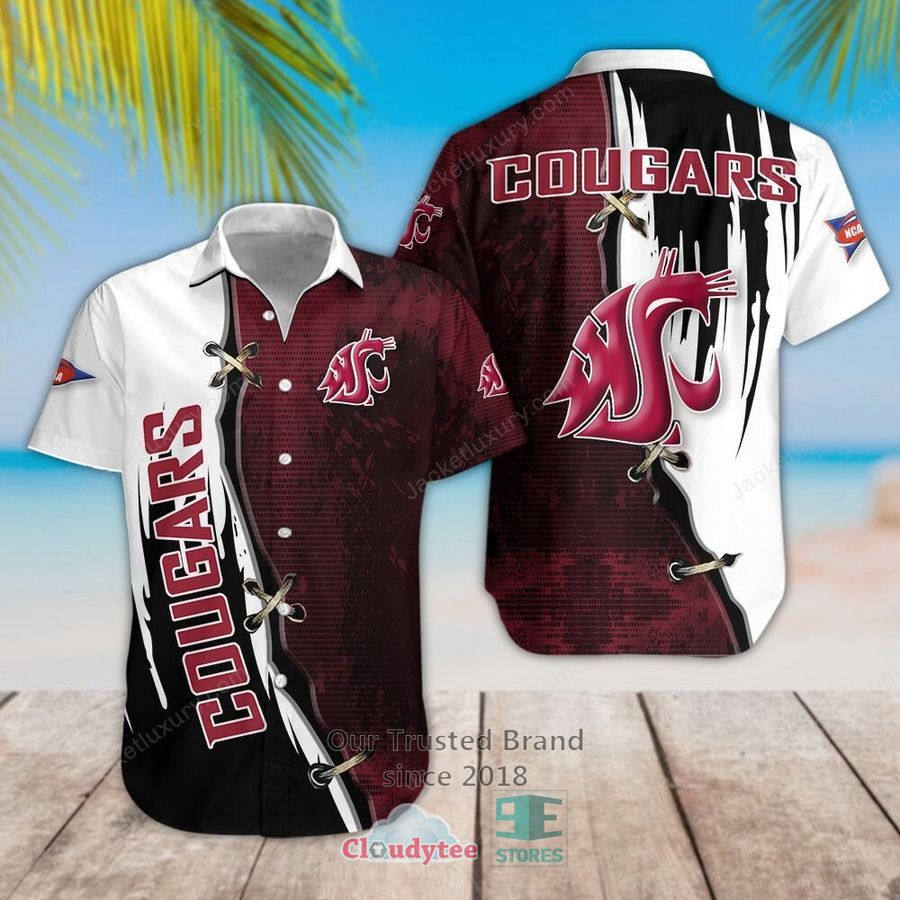 Washington State Cougars Hawaiian Shirt – LIMITED EDITION