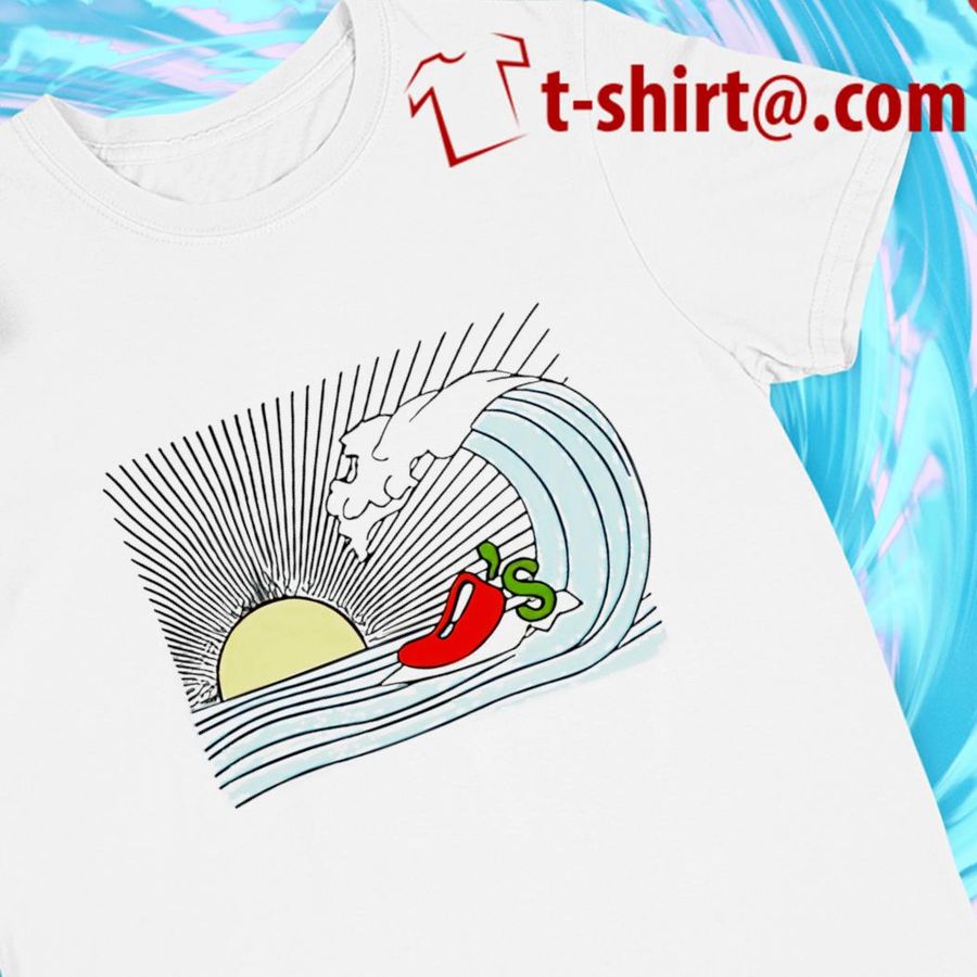 Welcome To Chilis Surfing Wave 2022 T-shirt