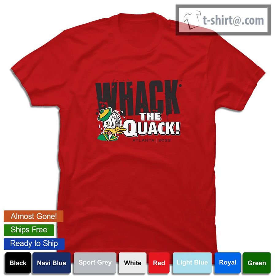 Whack the Quack Anti-Oregon Ducks shirt