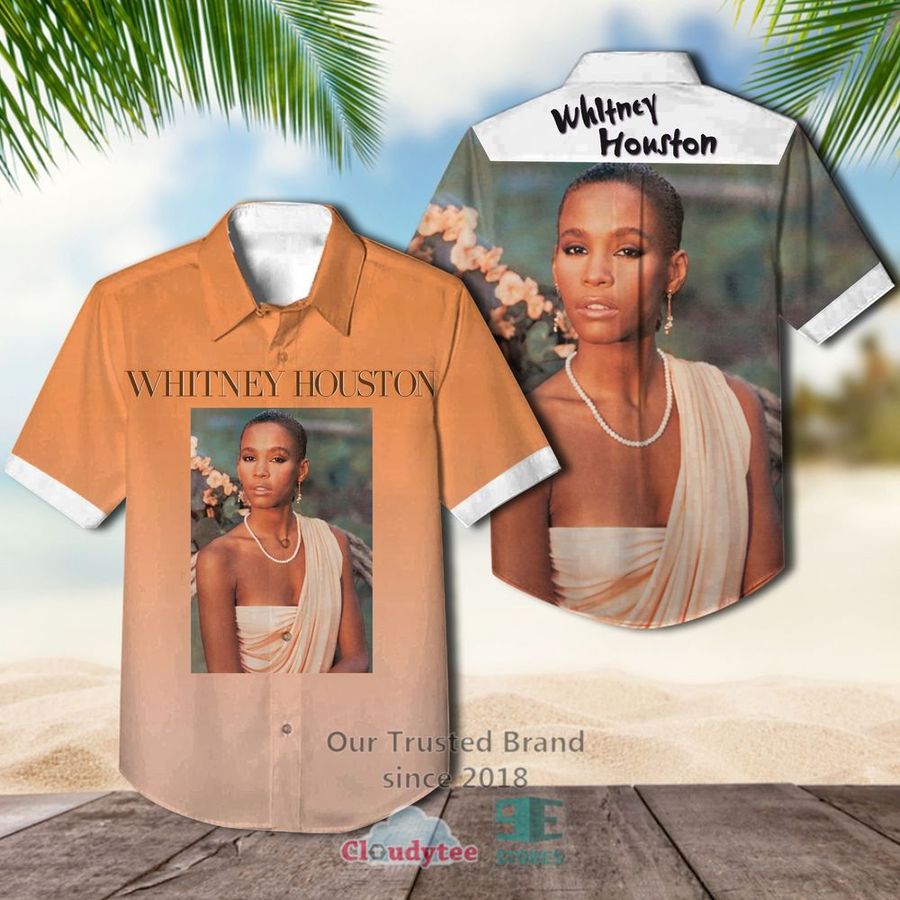 Whitney Houston 1985 Albums Hawaiian Shirt – LIMITED EDITION