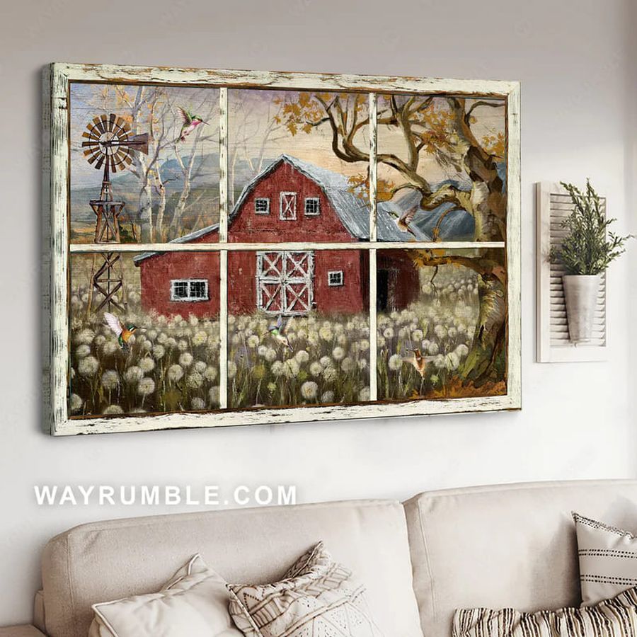Window Decor, Wall Art Poster, Farm House, Farmer Poster Poster