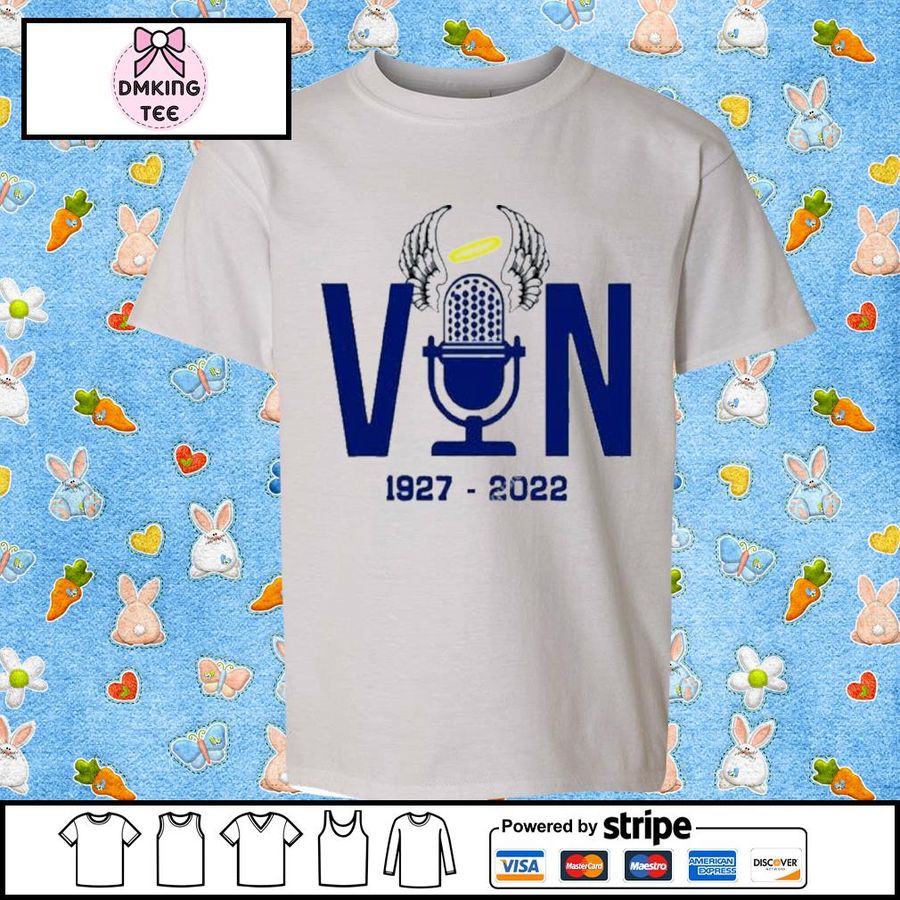 Wings Vin Scully 1927-2022 Legendary Dodgers Broadcaster Shirt