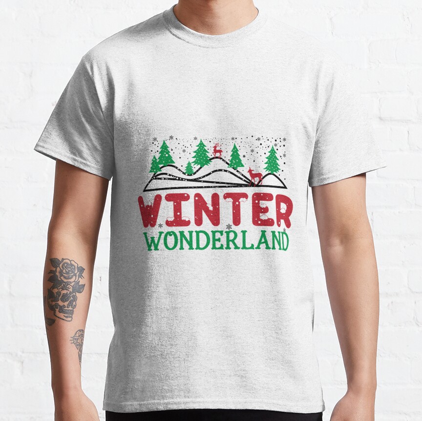 Winter wonderland  Classic T-Shirt