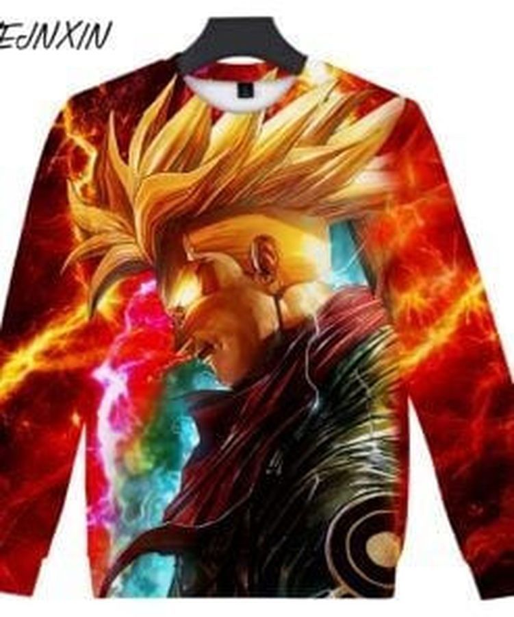 Wizyakuza Dragon Ball Ugly Christmas Sweater All Over Print Sweatshirt