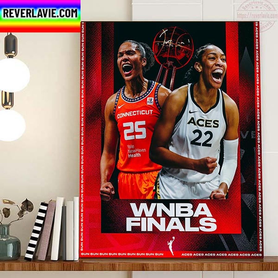 WNBA Finals Are Set Connecticut Sun vs Las Vegas Aces Home Decor Poster Canvas