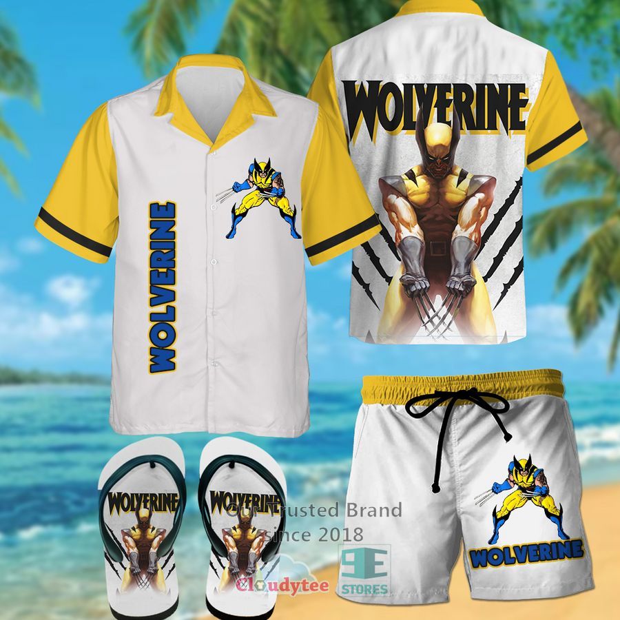 Wolverine Hawaiian Shirt, Shorts – LIMITED EDITION