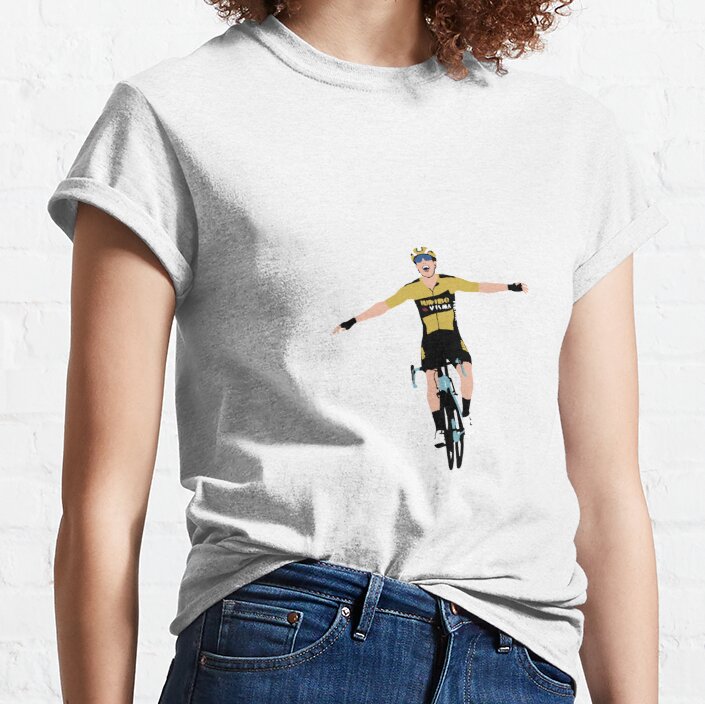 Wout Van Aert Milan San Remo Classic T-Shirt