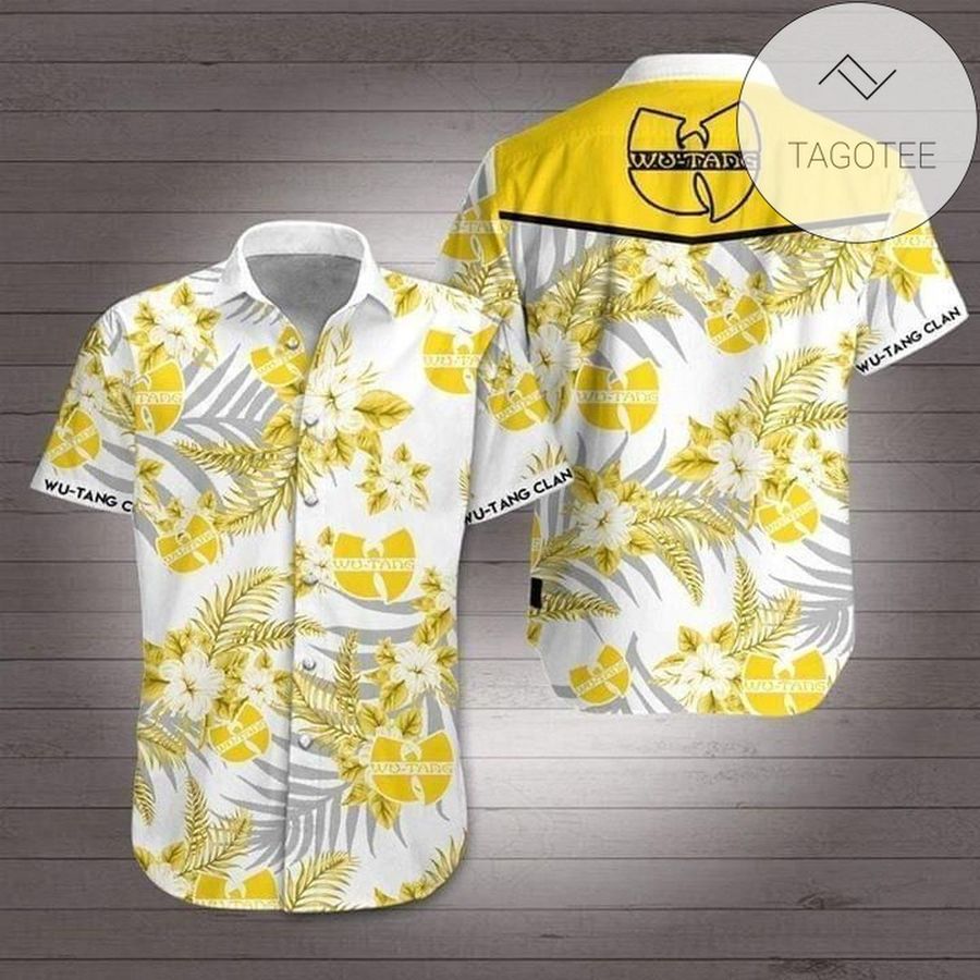 Wu-tang Clan Authentic Hawaiian Shirt 2022 Summer Button Up Shirt For Men Beach Wear Short Sleeve Authentic Hawaiian Shirt 2022