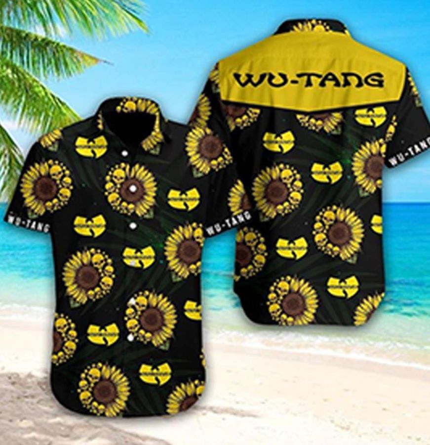 Wu-tang Clan Sunflower Hawaiian Shirt