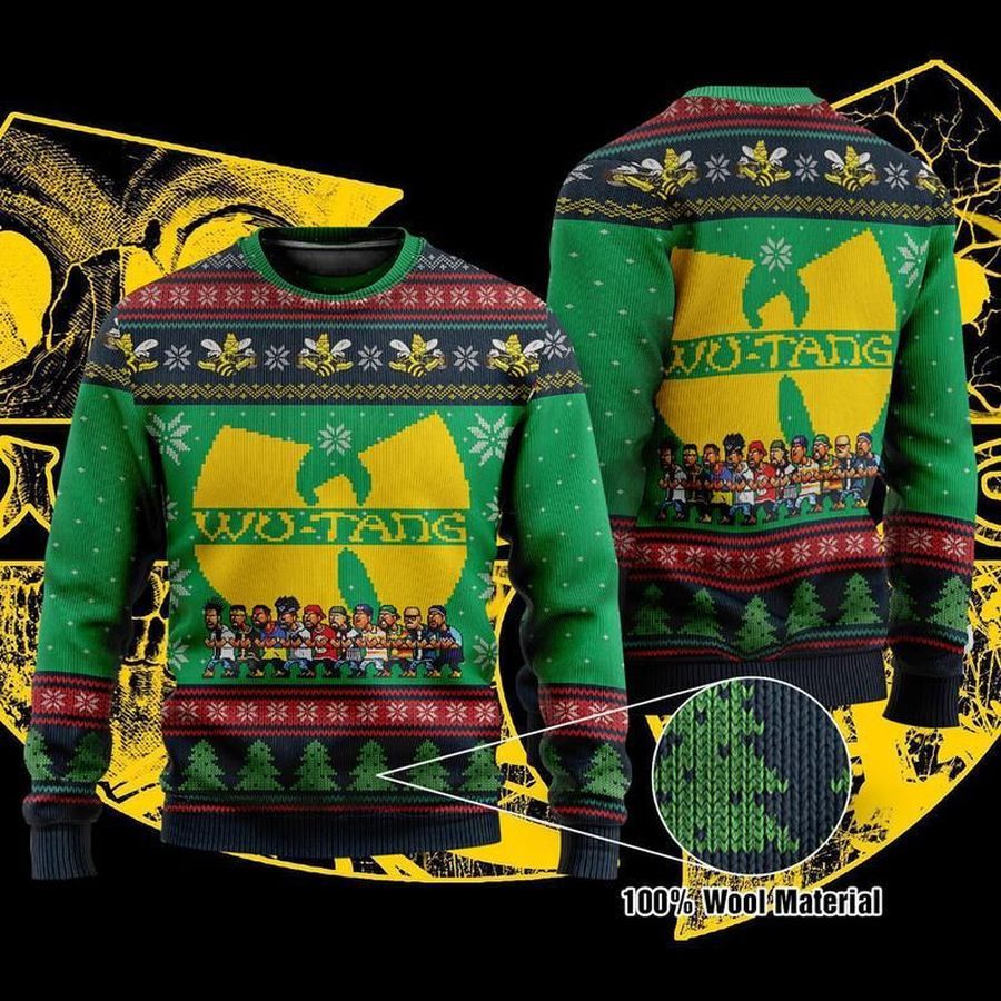 Wu-tang Clans Ugly Christmas Sweater All Over Print Sweatshirt Ugly