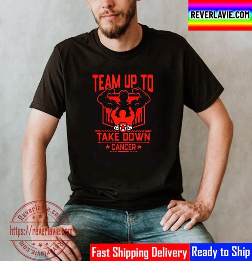 WWE Connor's Cure Team Up To Take Down Cancer Unisex T-Shirt