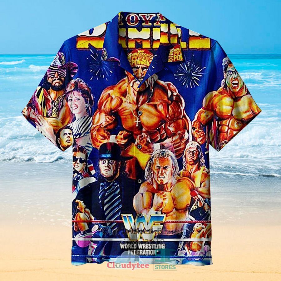 Wwe Royal Rumble Hawaiian Shirt – LIMITED EDTION
