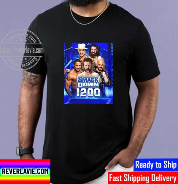 WWE Smack Down 1200 A Fatal 5 Way Match Unisex T-Shirt