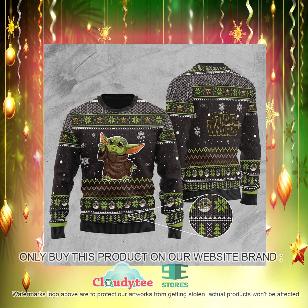 Yoda Star Wars Ugly Christmas Sweater – LIMITED EDITION