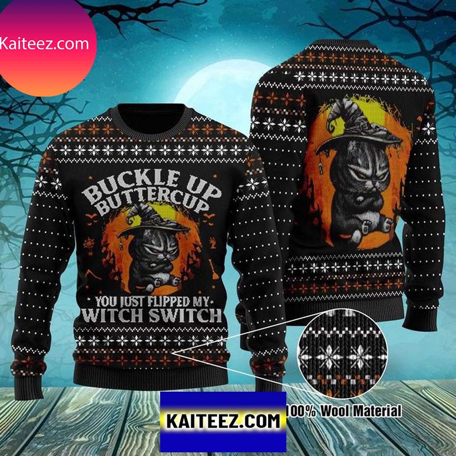 You Just Flipped My Witch Switch Christmas Ugly Sweater