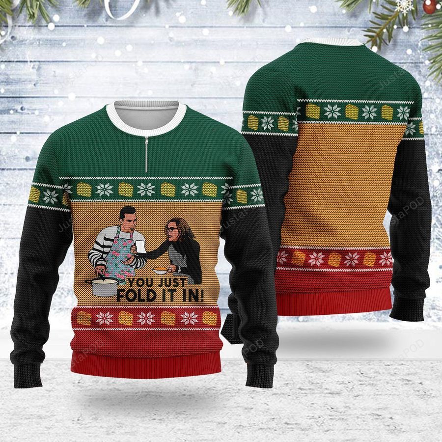 You Just Fold It Ugly Christmas Sweater, All Over Print Sweatshirt, Ugly Sweater, Christmas Sweaters, Hoodie, Sweater