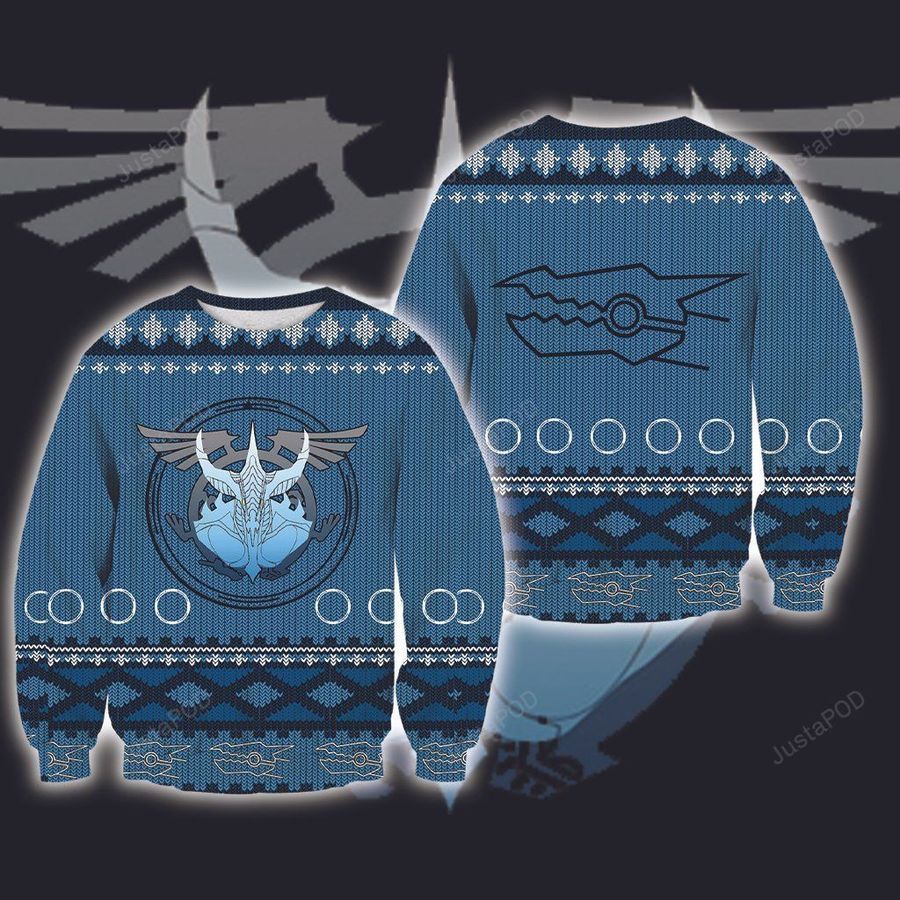 Yu-gi-oh Stardust Dragon Knitting Ugly Sweater Ugly Sweater Christmas Sweaters