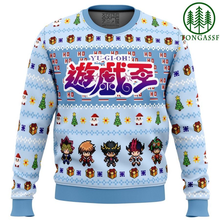 Yugioh Character Sprites Ugly Christmas Sweater