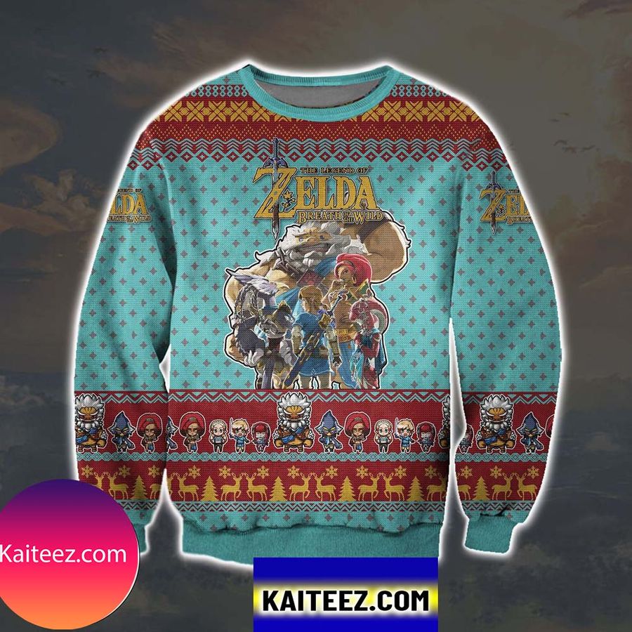 Zelda Champions Christmas Ugly Sweater