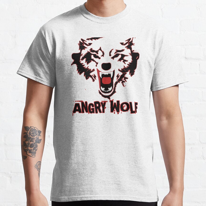 zidika wolf angry wolf vascover Classic T-Shirt