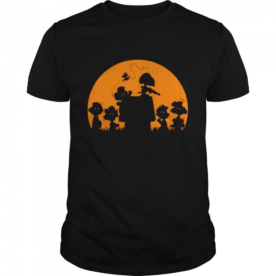 Zombie Charlie Brown Halloween Tee Shirt