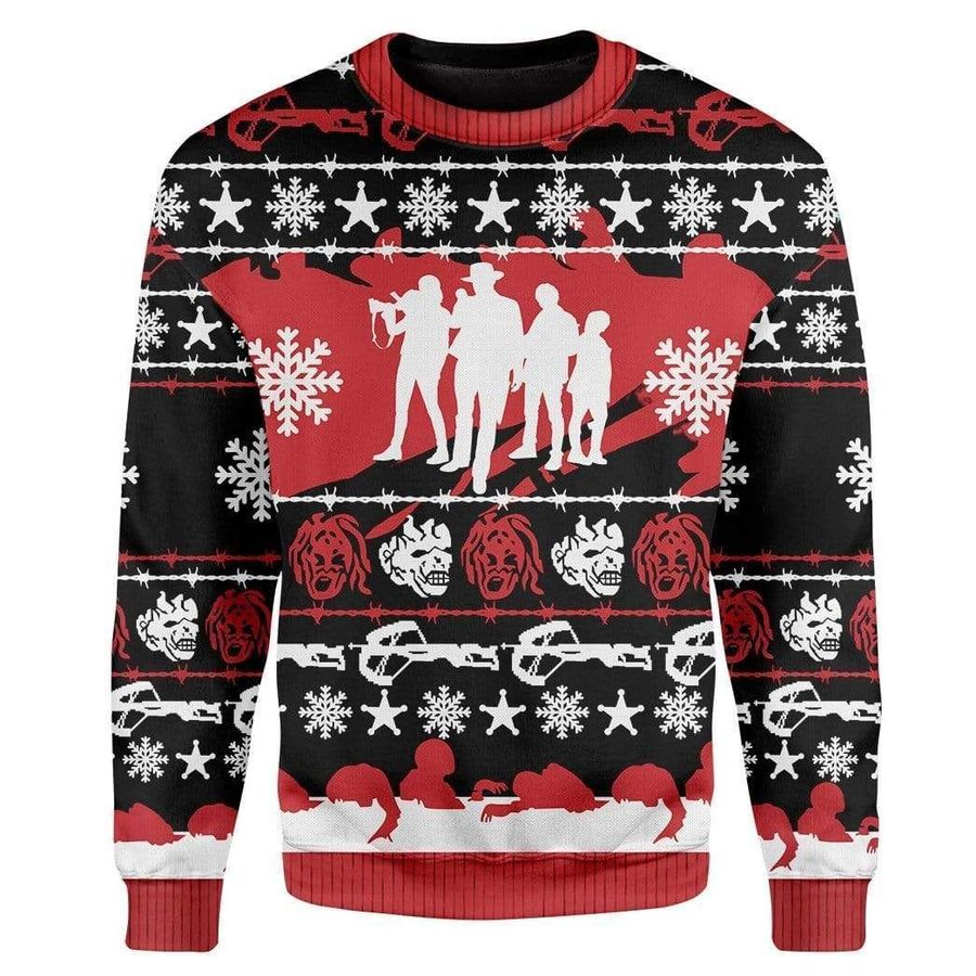 Zombieland For Unisex Ugly Christmas Sweater, All Over Print Sweatshirt, Ugly Sweater, Christmas Sweaters, Hoodie, Sweater