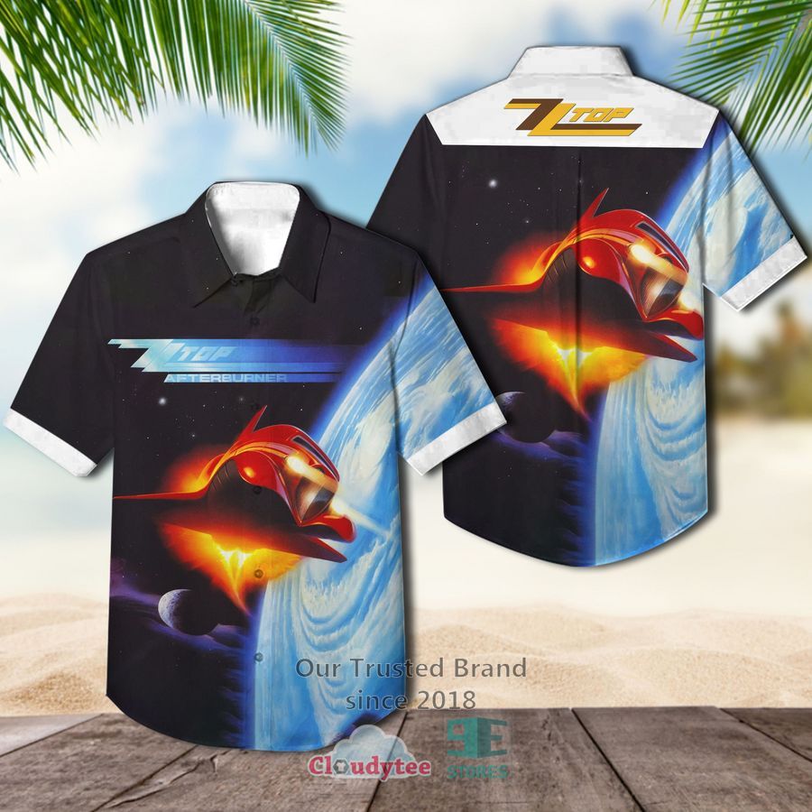 ZZ Top Band Afterburner Album Hawaiian Shirt – LIMITED EDITION