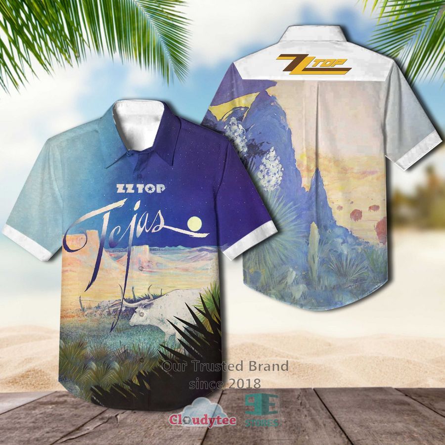 ZZ Top Band Tejas Album Hawaiian Shirt – LIMITED EDITION