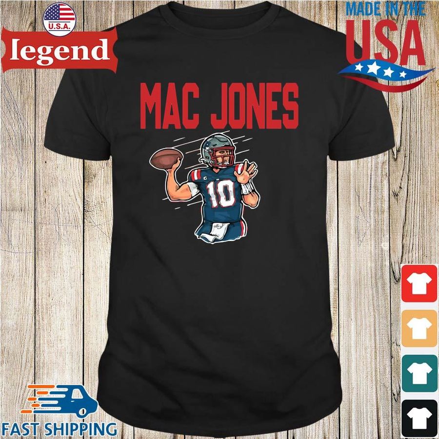 #10 Mac Jones Design Gift For Football Shirt