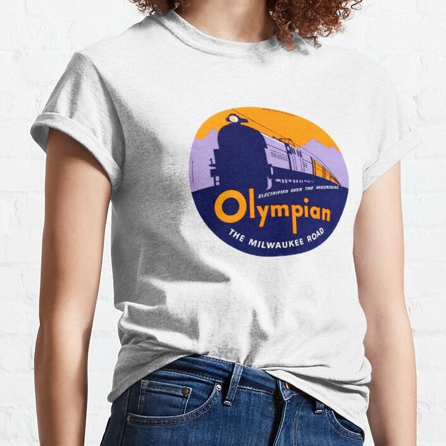 1935 The Olympian Passenger Train Classic T-Shirt