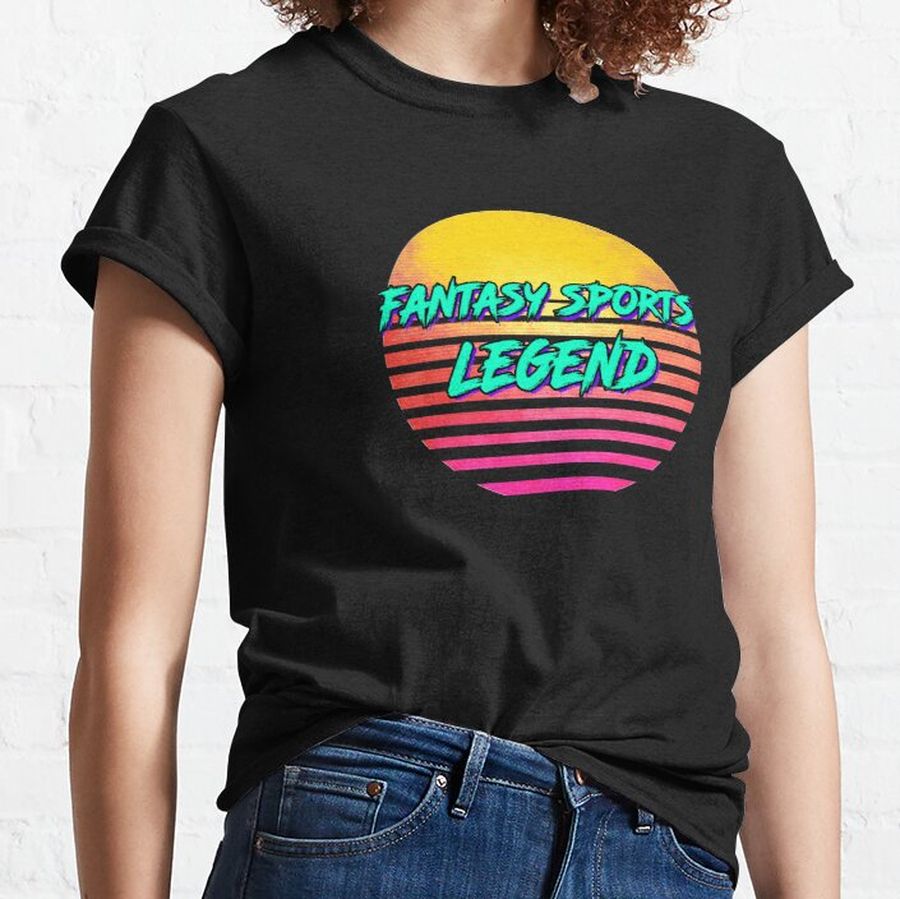 1980s Retro Fantasy Sports Gift Classic T-Shirt