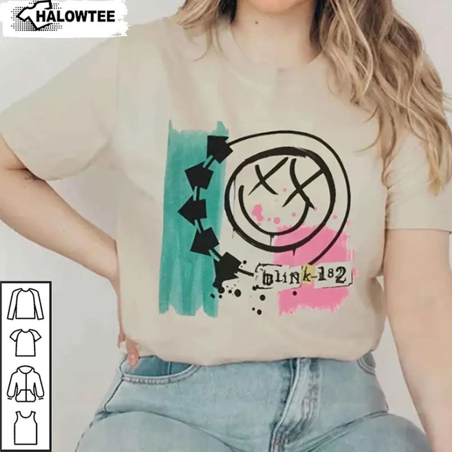 2003 Album Cover Blink 182 Shirt Big Smile Graphic Unisex Gift For Fans
